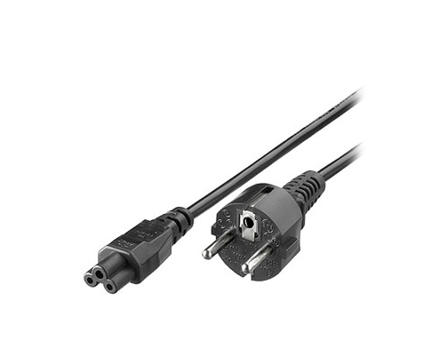 Equip 112150 Cable alimentación C5 Trebol a TIPO F 1.8 m
