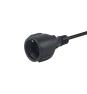Equip 112180 cable de transmisión Negro 1,8 m CEE7/7 CEE7/3