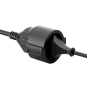 Equip 112183 cable de transmisión Negro 10 m CEE7/7 CEE7/3