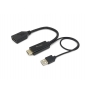 Equip 119039 adaptador de cable de vÍ­deo 0,15 m HDMI tipo A (Estándar) DisplayPort Negro