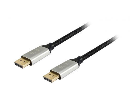 Equip 119261 cable DisplayPort 1 m Aluminio, Negro