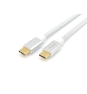 Equip 128358 Cable USB 3.2 Gen 2 C a C, M/M, 2,0m, PD 100W , 4K/60Hz, 10Gbps, Blanco