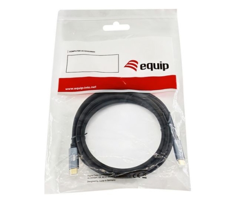 Equip 128359 Cable USB 3.2 Gen 2 C a C, M/M, 3,0m, PD100W , 4K/60Hz, 10Gbps, Negro