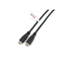 Equip 128887 cable USB 2 m USB 2.0 USB C Negro