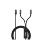 Equip 128895 cable USB USB 2.0 1,5 m USB C 2 x USB C 0,48 Gbit/s 140 W Negro