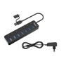 Equip 128965 hub de interfaz USB 3.2 Gen 1 (3.1 Gen 1) Type-A 5000 Mbit/s Negro