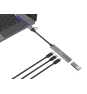Equip 128969 hub de interfaz USB 3.2 Gen 1 (3.1 Gen 1) Type-C 5000 Mbit/s Gris