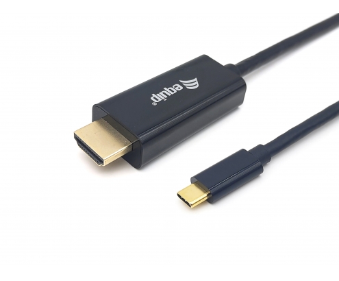 Equip 133412 adaptador de cable de vÍ­deo 2 m USB Tipo C HDMI tipo A (Estándar) Negro