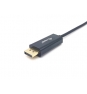 Equip 133427 adaptador de cable de vÍ­deo 2 m USB Tipo C DisplayPort Gris