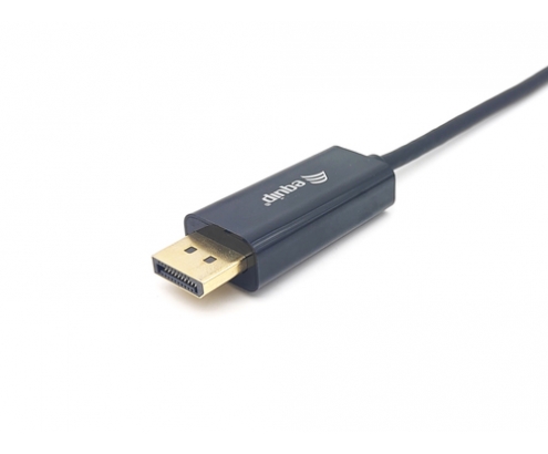 Equip 133427 adaptador de cable de vÍ­deo 2 m USB Tipo C DisplayPort Gris