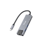 Equip 133496 Adaptador multifunción 5 en 1, 2,5 GbE, USB-A x 2, USB-C x 1, USB-C , 100 W USB PD