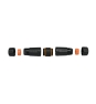 Equip 221162 cambiador de género para cable RJ-45 Negro, Naranja