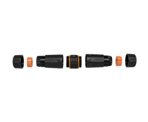Equip 221162 cambiador de género para cable RJ-45 Negro, Naranja