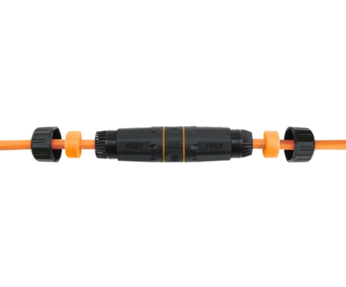 Equip 221162 cambiador de género para cable RJ-45 Negro, Naranja