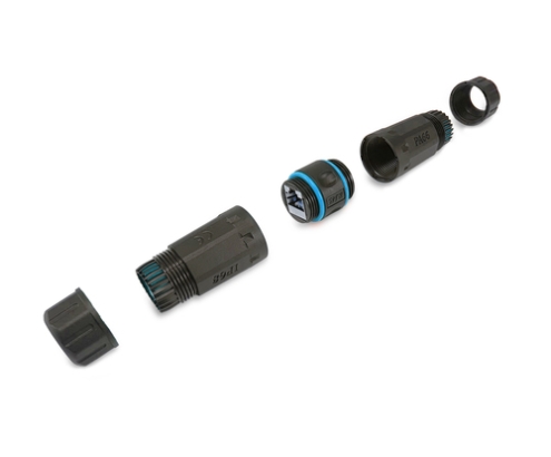 Equip 221172 cambiador de género para cable RJ-45 Negro, Azul