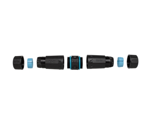 Equip 221172 cambiador de género para cable RJ-45 Negro, Azul