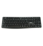 Equip 245210 teclado Oficina USB QWERTZ Alemán Negro