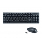 Equip 245222 teclado Ratón incluido RF inalámbrico QWERTY Portugués Negro