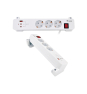 Equip 245556 base múltiple 2 m 3 salidas AC Interior Blanco