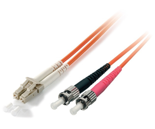 Equip 254232 Cable de fibra óptica e InfiniBand 2 m LC ST Amarillo