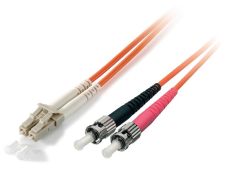 Equip 254232 Cable de fibra óptica e InfiniBand 2 m LC ST Amarillo