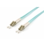 Equip 255411 cable de fibra optica 1 m LC OM3 Turquesa