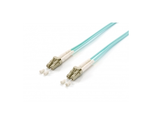 Equip 255411 cable de fibra optica 1 m LC OM3 Turquesa