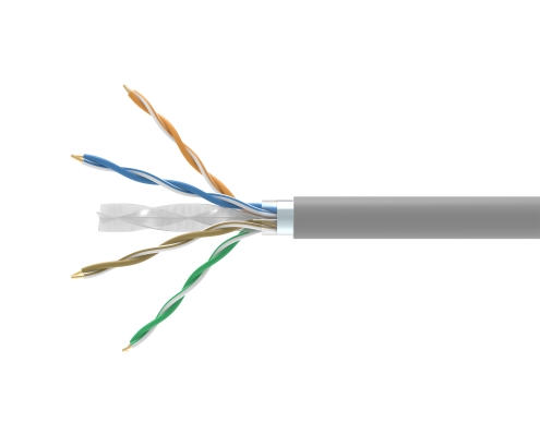 Equip 404539 cable de red Gris 305 m Cat6 F/UTP (FTP)