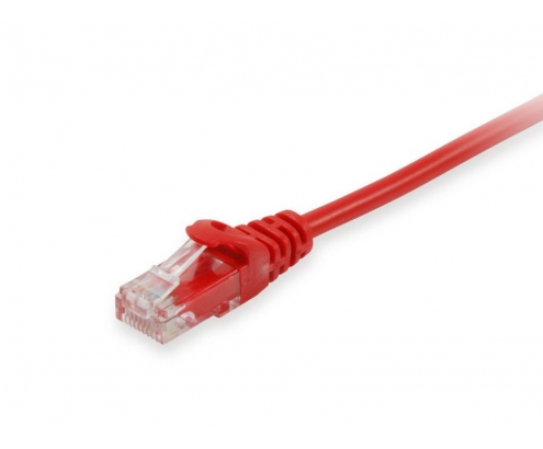 Equip 603021 cable de red Rojo 0,5 m Cat6a U/UTP (UTP)