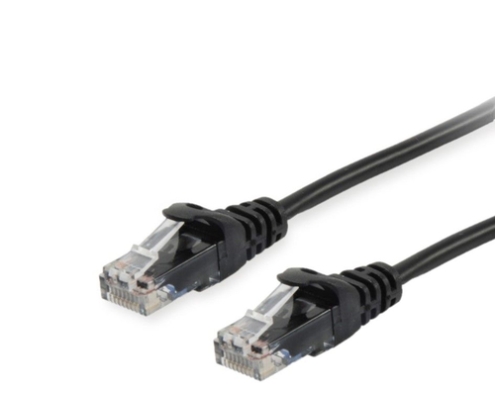 Equip 603053 cable de red Negro 2 m Cat6a U/UTP (UTP)