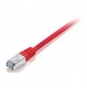 Equip 605523 Latiguillo de red Cat6 S/FTP (S-STP) 0.25m rojo 