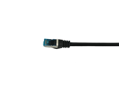 Equip 605890 cable de red Negro 1 m Cat6a S/FTP (S-STP)