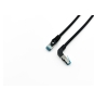 Equip 605897 cable de red Negro 0,5 m Cat6a S/FTP (S-STP)