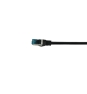 Equip 605897 cable de red Negro 0,5 m Cat6a S/FTP (S-STP)