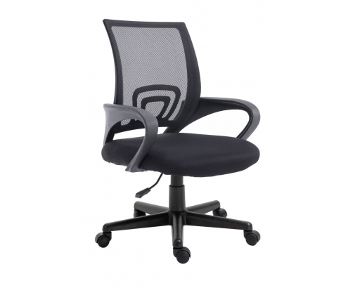 Equip 651003 silla de oficina asiento respaldo de malla negro 