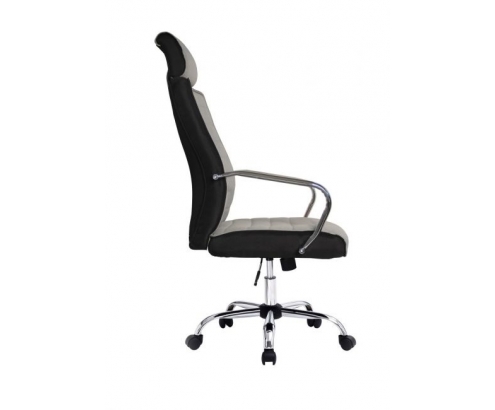 Equip 651005 silla de oficina asiento respaldo acolchado gris 