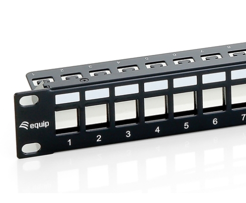 Equip 76912407201 panel de parcheo 1U