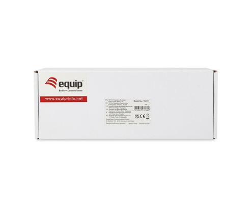 Equip 769331 panel de parcheo 1U