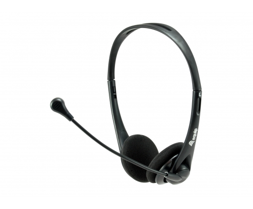 EQUIP auricular Auriculares Diadema Conector de 3,5 mm Negro