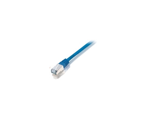 EQUIP cable de red RJ-45 Cat6a S/FTP (S-STP) Macho/Macho 0,5 m Azul
