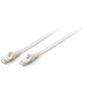 EQUIP cable de red RJ-45 Cat6a S/FTP (S-STP) Macho/Macho, 2 m Blanco