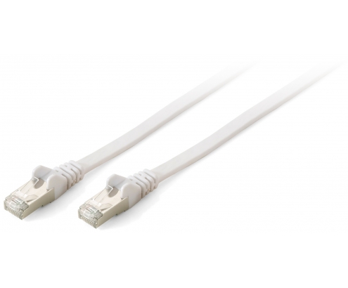 EQUIP cable de red RJ-45 Cat6a S/FTP (S-STP) Macho/Macho, 2 m Blanco