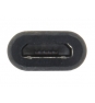 EQUIP cambiador de género para cable USB C Micro USB B Negro