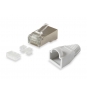 Equip conector Cat6 RJ45 Plata