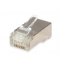 Equip conector Cat6 RJ45 Plata
