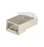 Equip conector Cat6 RJ45 Plata
