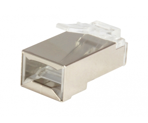 Equip conector Cat6 RJ45 Plata