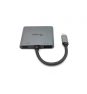 Equip HUB de interfaz USB 3.2 Gen 1 (3.1 Gen 1) Type-C 5000 Mbit/s Plata