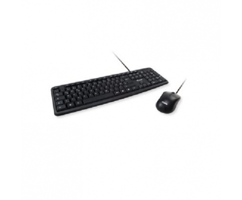 EQUIP LIFE TECLADO Y RATON USB PORTUGUES NEGRO 245202