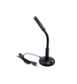 Equip Micrófono de superficie para mesa USB A Negro